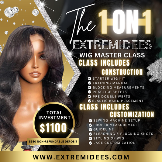 Extremidees 1on1 Wig Making Course